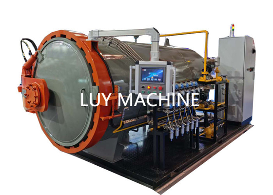 Autoclave Komposit Disesuaikan Untuk Bahan Serat Karbon / Serat Kaca Diameter 600-5000mm