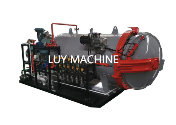 Sistem Otoklav Komposit Industri 600 - 5000mm Wind Cool 50 vakum