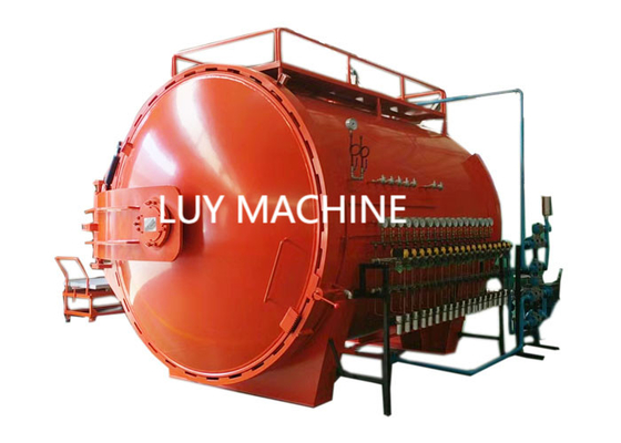 Karbon Fiber Autoclave Composite Curing SS304 Kontrol PLC 7°C / Min