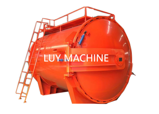 Ukuran yang disesuaikan Komposit Rotating Autoclave Serat Karbon 220V