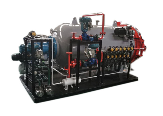 Otoklav Serat Karbon Industri 3 Fase 5Mpa Dengan Suhu Tinggi Untuk Manufaktur