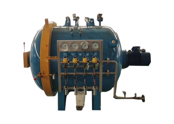 Autoclave Serat Karbon Untuk Panjang Efektif 1-15m Bahan Tangki Q345R Atau SS304 316