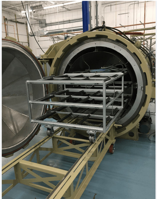 Autoclave pengeringan komposit pemanasan listrik dengan kontrol suhu yang tepat