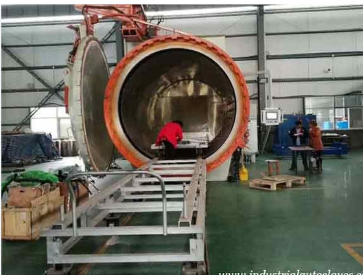 Autoclave komposit pemanas listrik dengan tangki khusus Q345R atau SS304 316