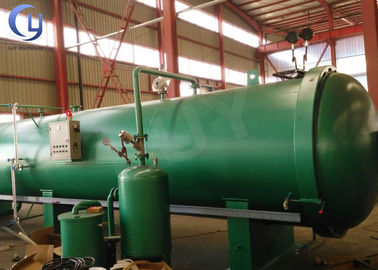 Pabrik Pengolahan Kayu Otoklav Profesional Dengan Penguncian Keamanan Ganda