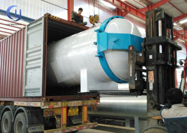 Pabrik Pengolahan Kayu hemat energi Pabrik Impregnasi Autoclave Kayu Otomatis