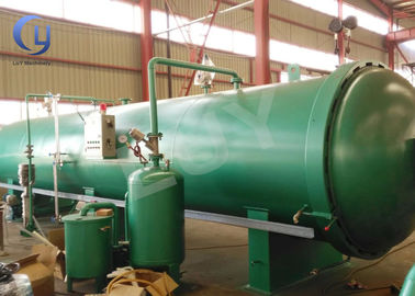 Pabrik Pengolahan Kayu hemat energi Pabrik Impregnasi Autoclave Kayu Otomatis