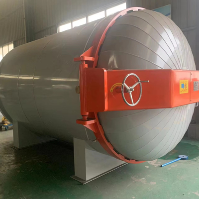 Pemahaman yang jelas dari situasi tekanan Pipe Liner Vulcanizer Autoclave Machine Untuk Ban