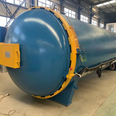 Rilis Tekanan Di Dalam Tangki Tambang Roller Vulkanization Tangki Karet Atletik Track Vulkanization Autoclave