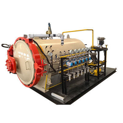 Autoclave Serat Karbon Untuk Aksesoris Kapal Komposisi Komponen Produk 'Curing Molding Harga Terbaik Dengan Komponen Inti Mesin