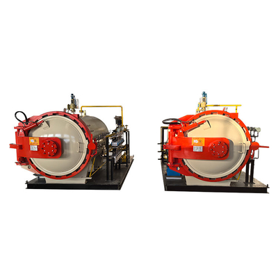 Autoclave Serat Karbon Untuk Aksesoris Kapal Komposisi Komponen Produk 'Curing Molding Harga Terbaik Dengan Komponen Inti Mesin