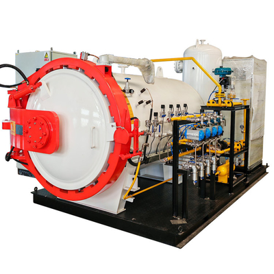 Tekanan tinggi Epoxy Automotive Parts Safety Interlock System Autoclave Composite