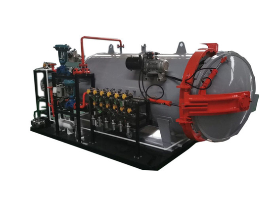 Mesin Autoclave Komposit Industri Autoclave Besar Produk Karet Vulkanis Mesin Autoclave