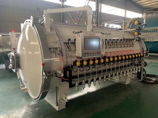 Panjang 3500mm Komposit Autoklaf Suku Cadang Mobil Seperti Kap Mesin Atap Fender Sayap Oven Untuk Produsen Produk Serat Karbon