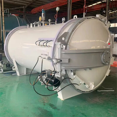 ISO CE disetujui stainless steel double-walled industri autoclave digunakan struktur satelit nol cacat tekanan rendah