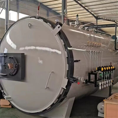 LUY CE ISO Certified PLC Smart Autoclave 5-200m Volume baja tahan karat untuk pabrik pintar Data yang dapat dilacak Automatic Vessel