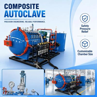 CE bersertifikat Mesin Otoklav Industri bertenaga tinggi 10Kw-700Kw Multi-Voltage 380V/410V/220V Tekanan Tekanan Tekanan Tekanan Tekanan