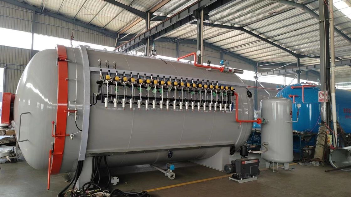 Autoklaf Akurasi Tinggi untuk Produk Komposit Komposit Serat Karbon Autoklaf dengan Kontrol Tekanan Core Engine Papan Selancar