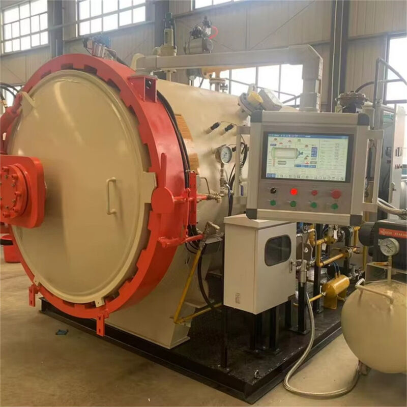 ISO CE bersertifikat Autoclave hemat energi baja tahan karat ber dinding ganda digunakan Komposisi massa limbah Pemulihan panas Konsumsi rendah