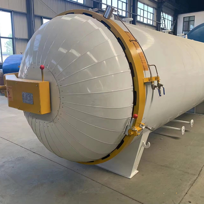 Bebaskan Tekanan dan Jaga Tekanan Dalam Jangkauan Set Minyak Pemanasan Autoclave Untuk Rubber Vulcanization