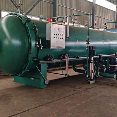 LY Brand CCA ACQ Tanalith PLC Kontrol Otomatis Pengolahan Konservatif Kayu Vakum Tekanan Tinggi Larut dalam Air Bantalan Mudah