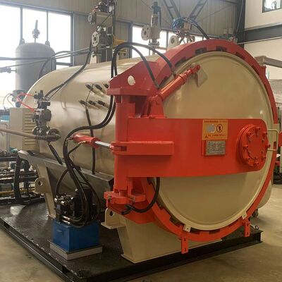 Autoclave Pemanasan Komponen inti mesin bersertifikat ISO CE untuk aksesori kapal Pengeboran Cetakan dengan pemeliharaan operasi sederhana