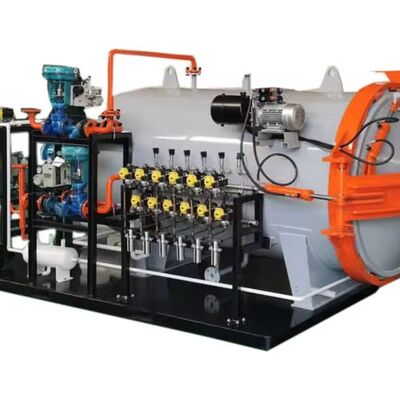 Mesin Cetak Karbon Fiber Vakum Prepreg CE Kursi Autoklaf Komposit Tekanan Tinggi Tangki Dinding Ganda Kapasitas Besar Suhu Tinggi