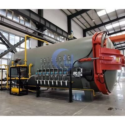 Autoclave Komposit untuk Bagian Otomotif Mesin Tekanan Tinggi ISO CE Sertifikasi Mudah dioperasikan